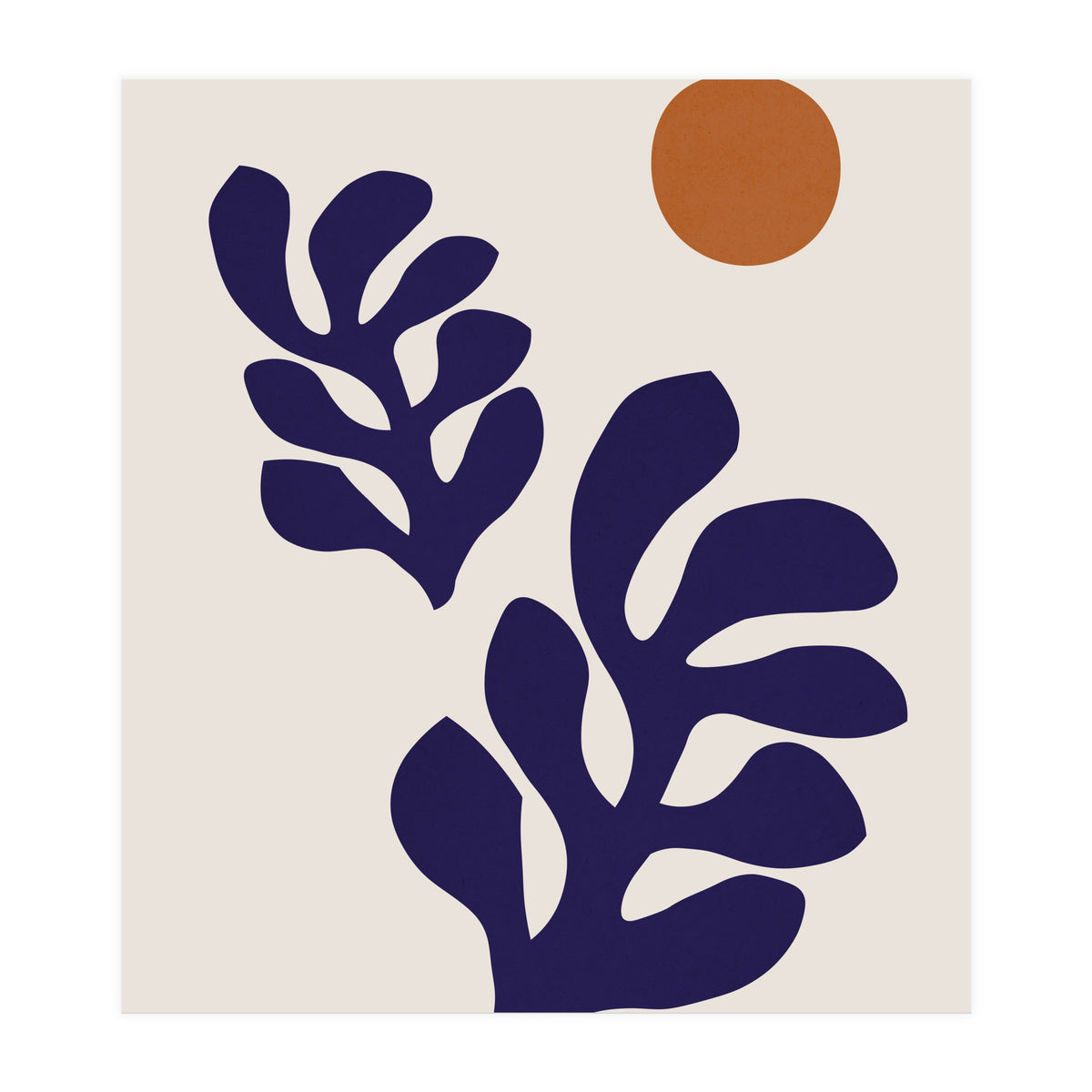 Floral matisse 4 (Print Only)