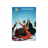 Winter Joy in Switzerland (Print Only) thumbnail