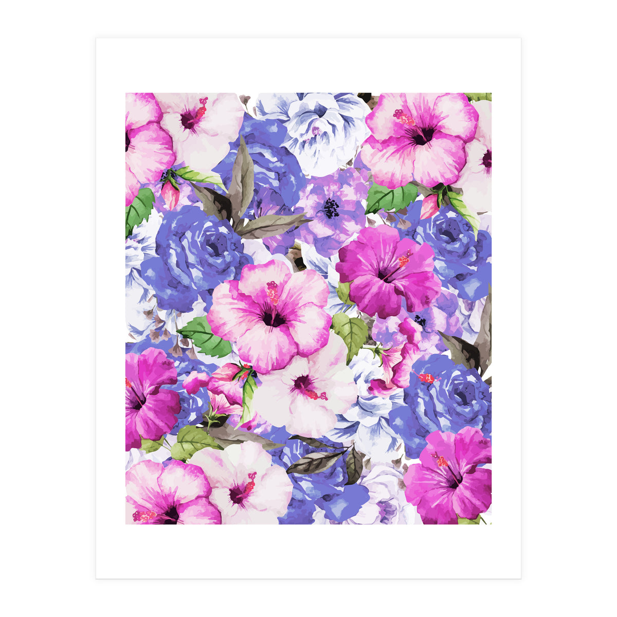 Purple Blossom #society6 #buyart #decor (Print Only)