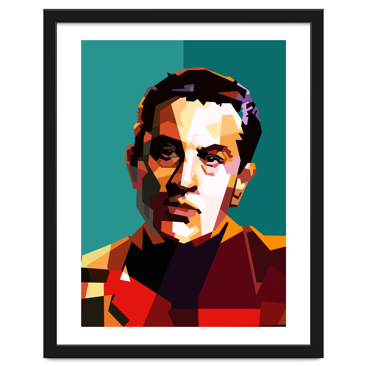 Robert De Niro The Godfather Pop Art WPAP