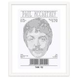 Receipt Art Paul Mc Cartney thumbnail