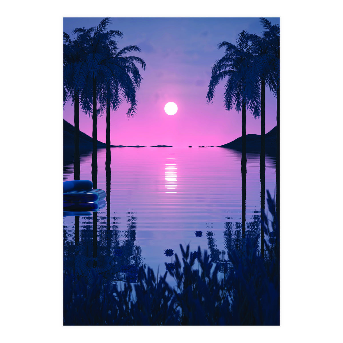 Lost In A Sunset (Print Only)