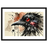 Dramatic Raven Portrait thumbnail