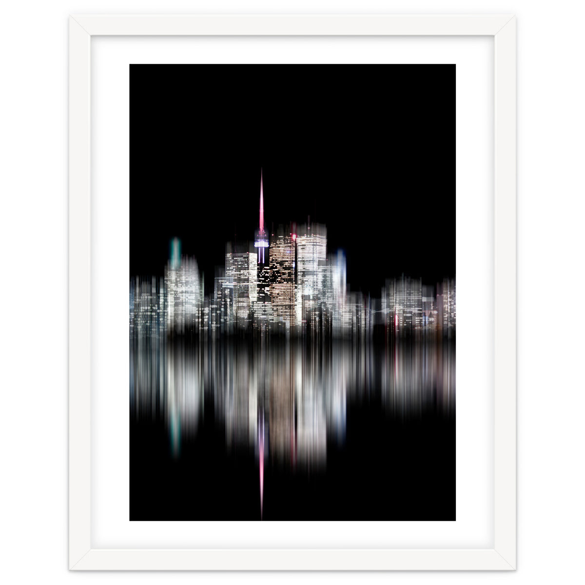 Toronto Skyline Blur Version No 2