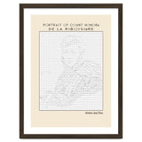 Portrait of Count Honoré de La Riboisière – Antoine-Jean Gros (ascii art) thumbnail