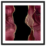 Burgundy & Gold Glitter Agate Texture 02 thumbnail