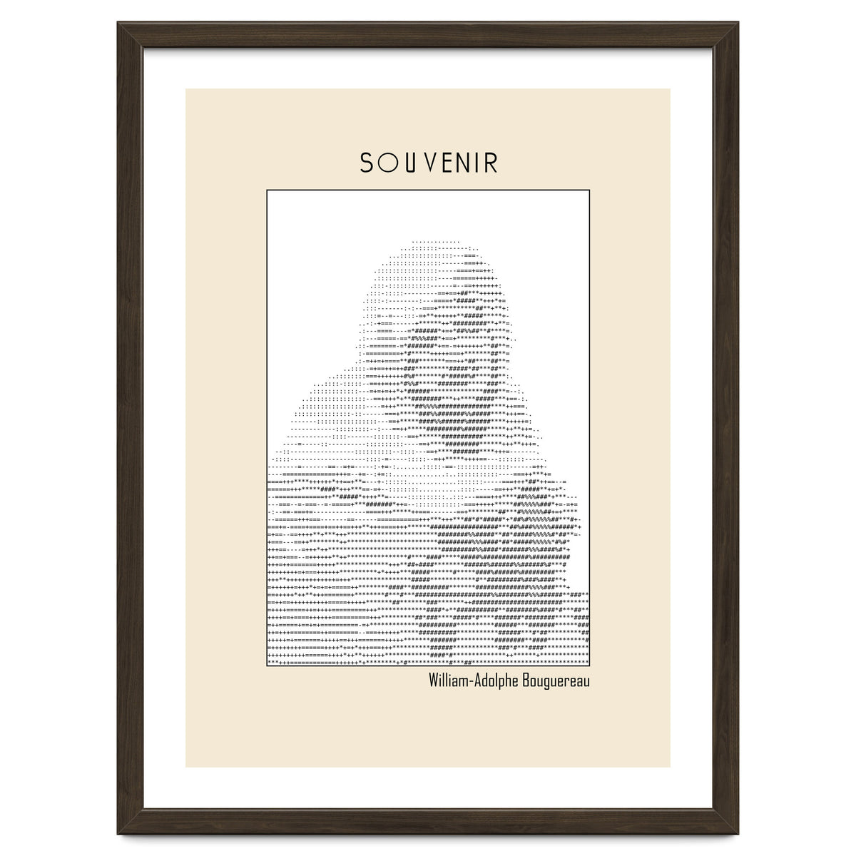 Souvenir – William Adolphe Bouguereau (1894) – Ascii Art