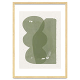 GREEN WATERCOLOR SHAPES NO.1 thumbnail