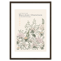 Historic decorative art Paris Queen Anne's lace