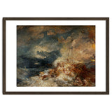 Joseph Mallord William Turner / 'Fire at Sea', c. 1835, Oil on canvas, 171 x 220 cm. thumbnail