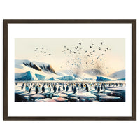 Antarctic Expanse Penguins Path