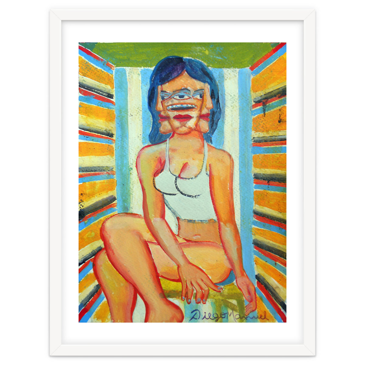 Mujer En La Silla 11