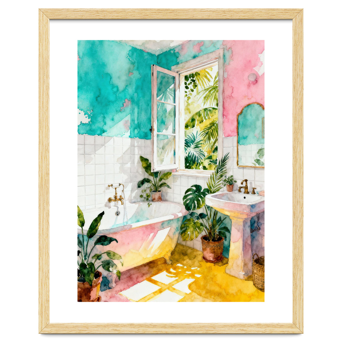 Matisse Inspired Bathroom