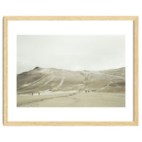 Tourists at volcano - Iceland