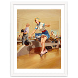 Sexy Pinup Girl On Bowling Incident thumbnail