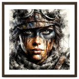 Warrior Woman With Aviator Goggles thumbnail