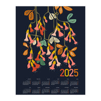 Calendar 2025 fuchsia flower (Print Only)