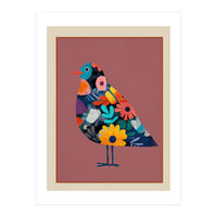 Floral Bird II (Print Only)