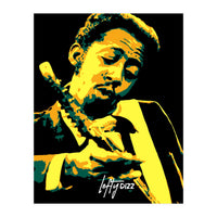 Lefty Dizz American Chicago Blues Guitarist Legend (Print Only)