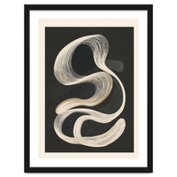 Monochrome Flow Abstract Line Movement