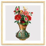 flower vase collage art thumbnail