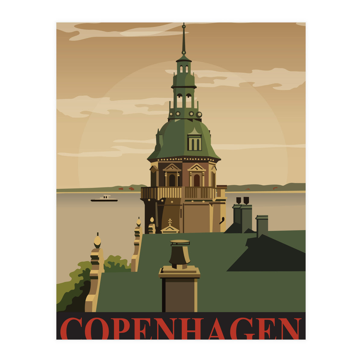 Denmark, Copenhagen (Print Only)