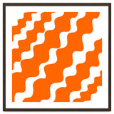 Slanting Orange Wavy Pattern thumbnail