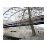 Fishing man under the bridge (Print Only) thumbnail