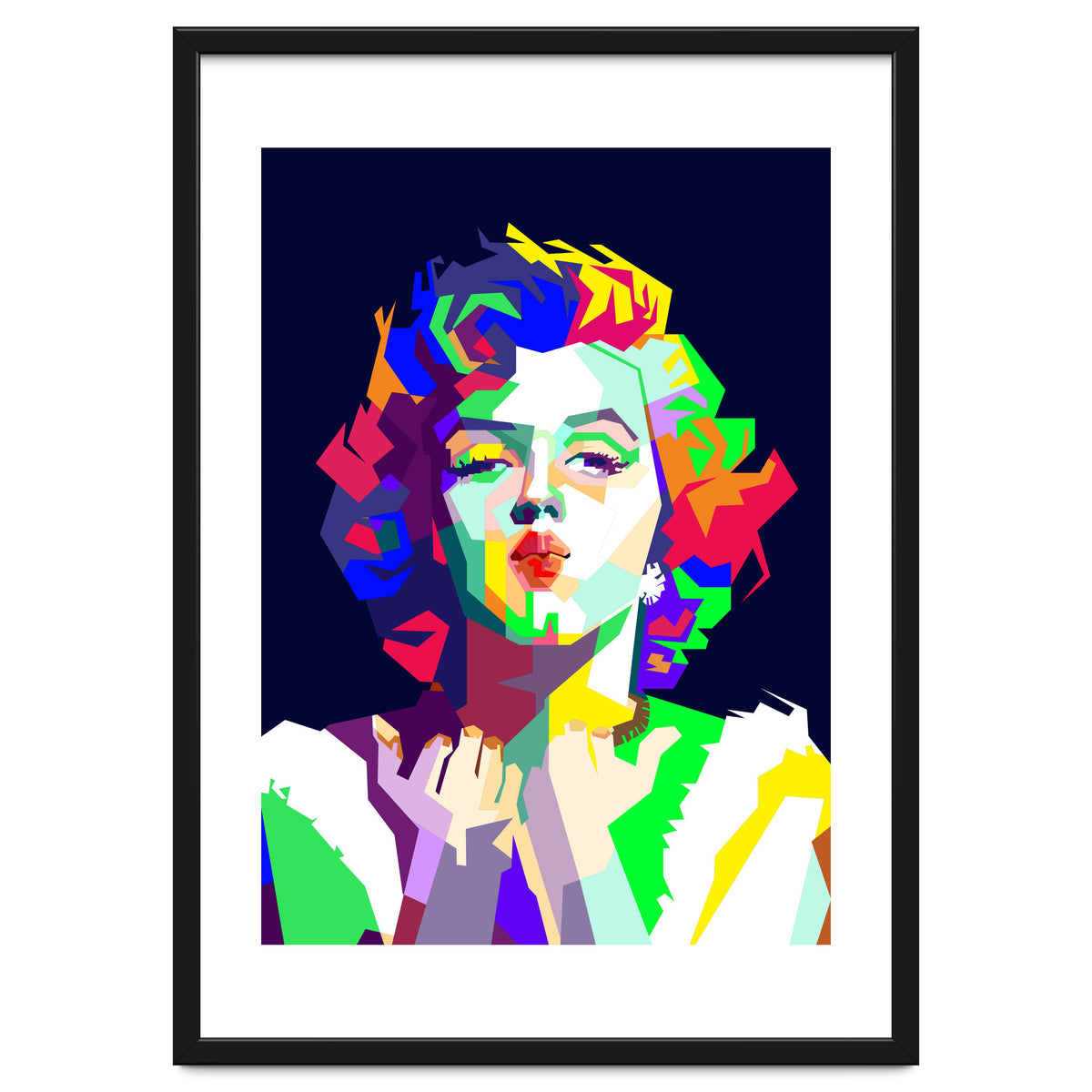 Marilyn Monroe Famous Actress Pop Art
