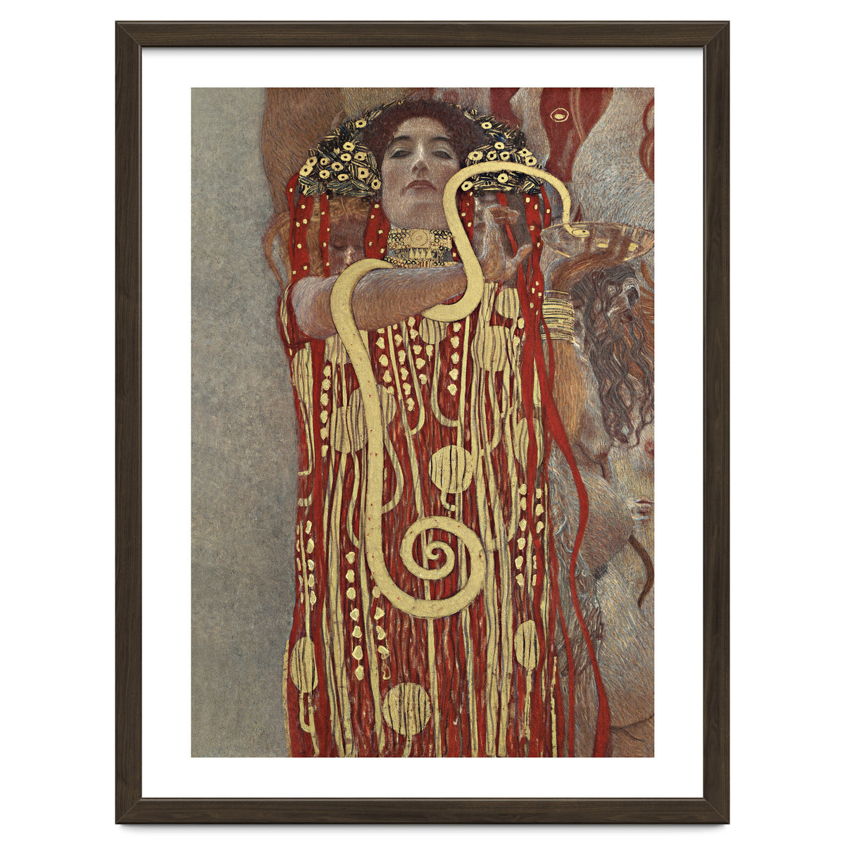 Gustav Klimt – Hygieia (1907) | Iconic Art Nouveau Masterpiece