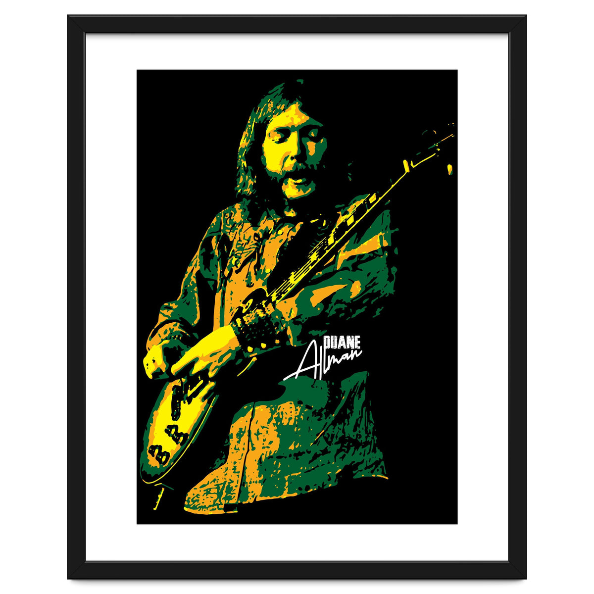 Duane Allman American Rock and Blues Guitarist