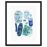 Watercolor Aqua Abstract Spots II thumbnail