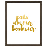 Peace Love Happiness #society6 #decor #buyart thumbnail
