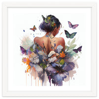 Butterfly Botanical Back