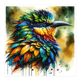 Vibrant Tropical Bird Portrait (Print Only) thumbnail