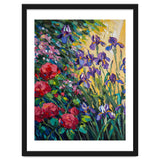 Expressive Heavy Impasto Floral Oil Painting thumbnail