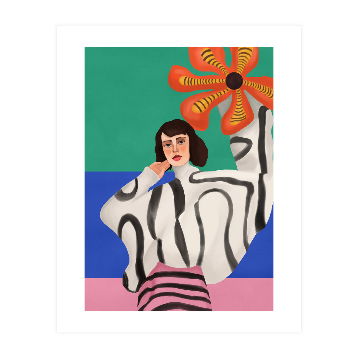 Dance Of Colors And Dreams (Print Only)