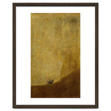 Dog, half submerged. One of the " from the Quinta del Sordo, Goya's house.1819-1823. thumbnail