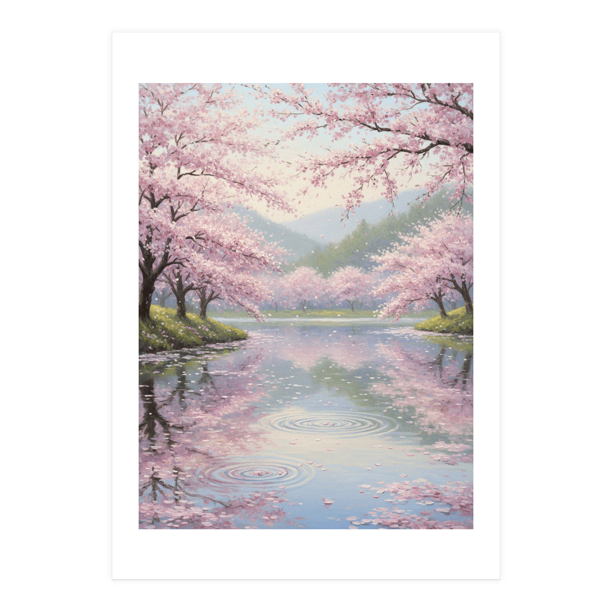 Ephemeral Spring Ripples (Print Only)