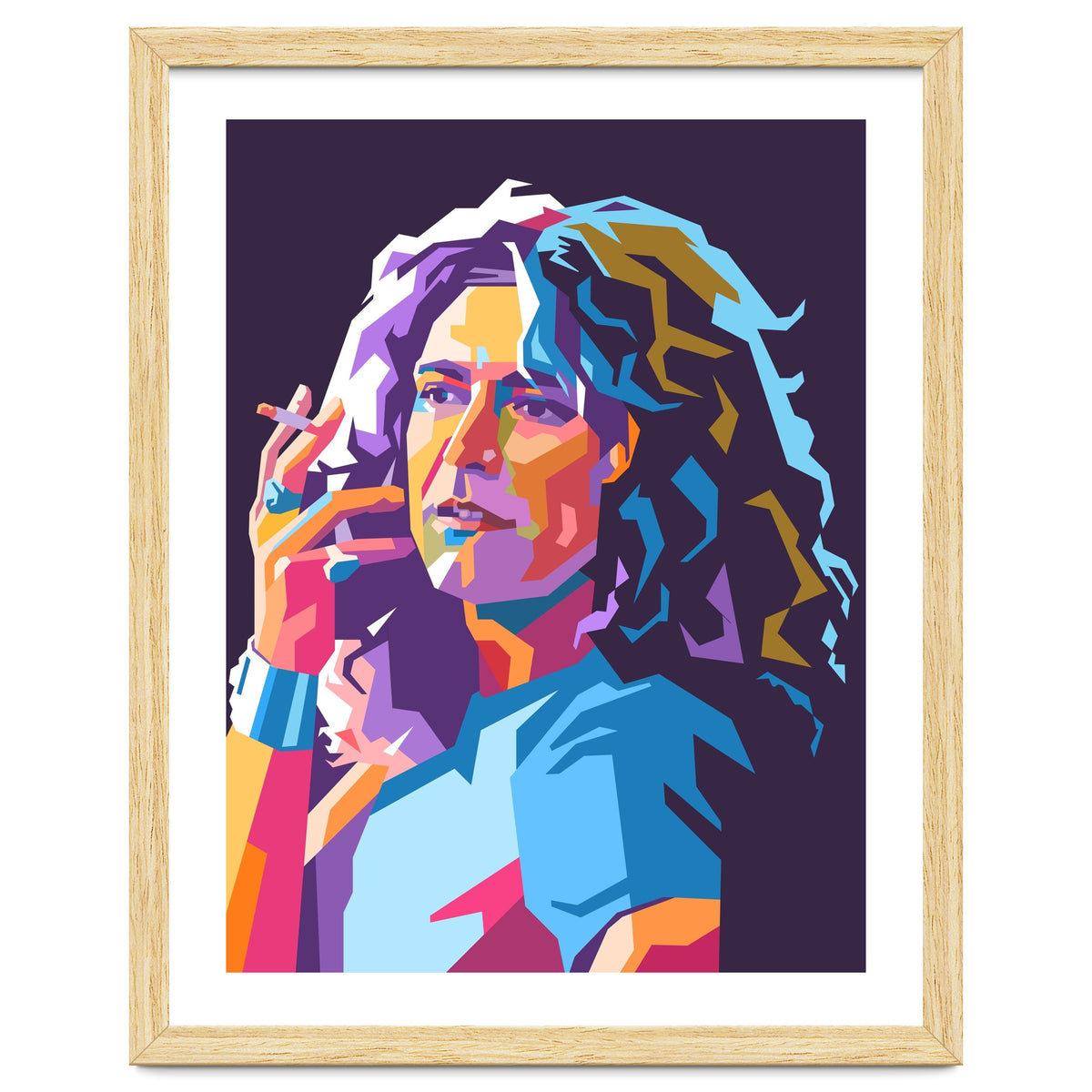 Robert Plant wpap art
