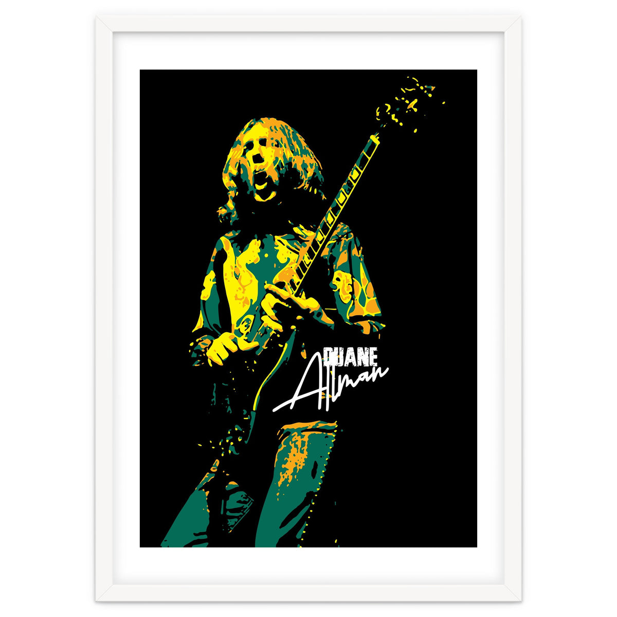 Duane Allman American Rock and Blues Guitarist 2