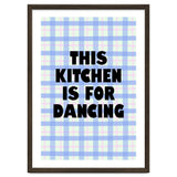 This Kitchen Is For Dancing, Fun Quote Print for Happy Cooking Home Decor thumbnail