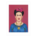 Frida Kahlo Portrait Illustration (Print Only) thumbnail