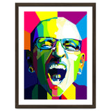 Chester Bennington Lingkin Park Pop Art Wpap thumbnail