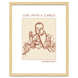 Girl With A Candle – Jean Baptiste Santerre thumbnail