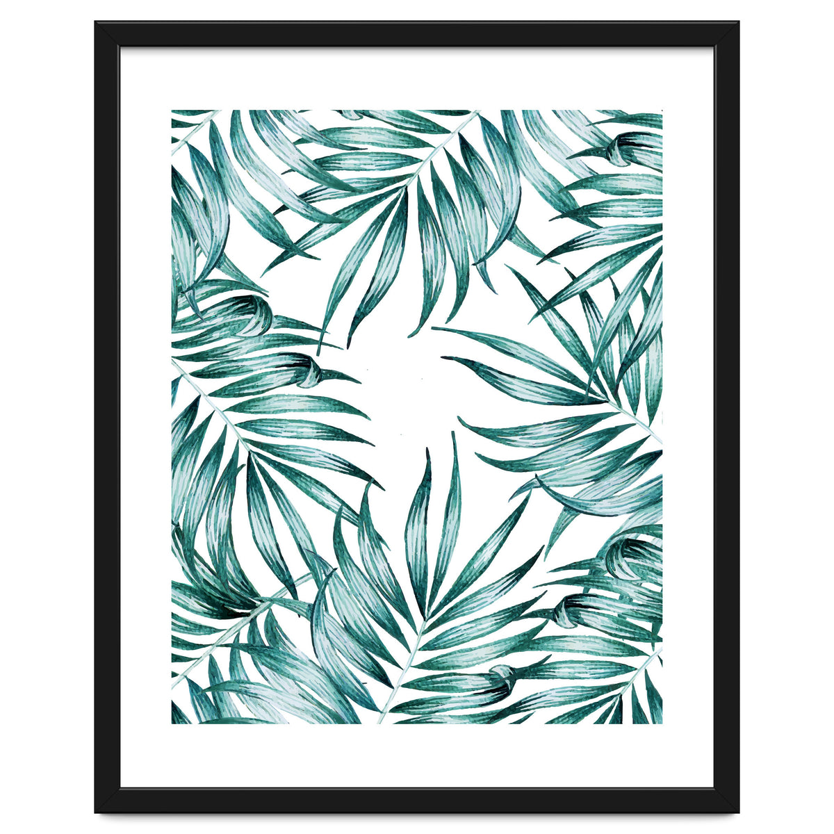 Island Life, Tropical Minimal Palm Vintage Illustration, Luxe Bohemian Botanical Nature Beachy