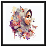 Floral Line Art Veil Profile thumbnail