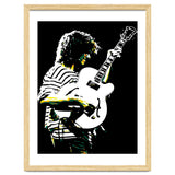 Pat Metheny American Jazz Guitarist Legend in Pop Art thumbnail