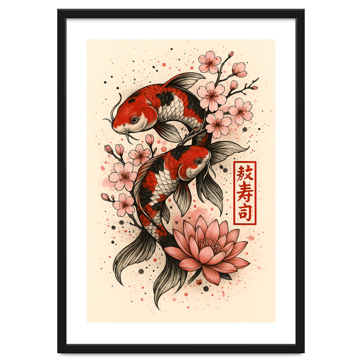 Koi fish Japanese