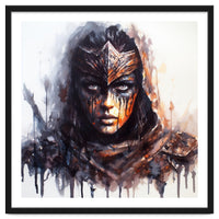 Armored Medieval Warrior Woman